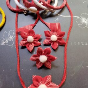 Red Choker Set